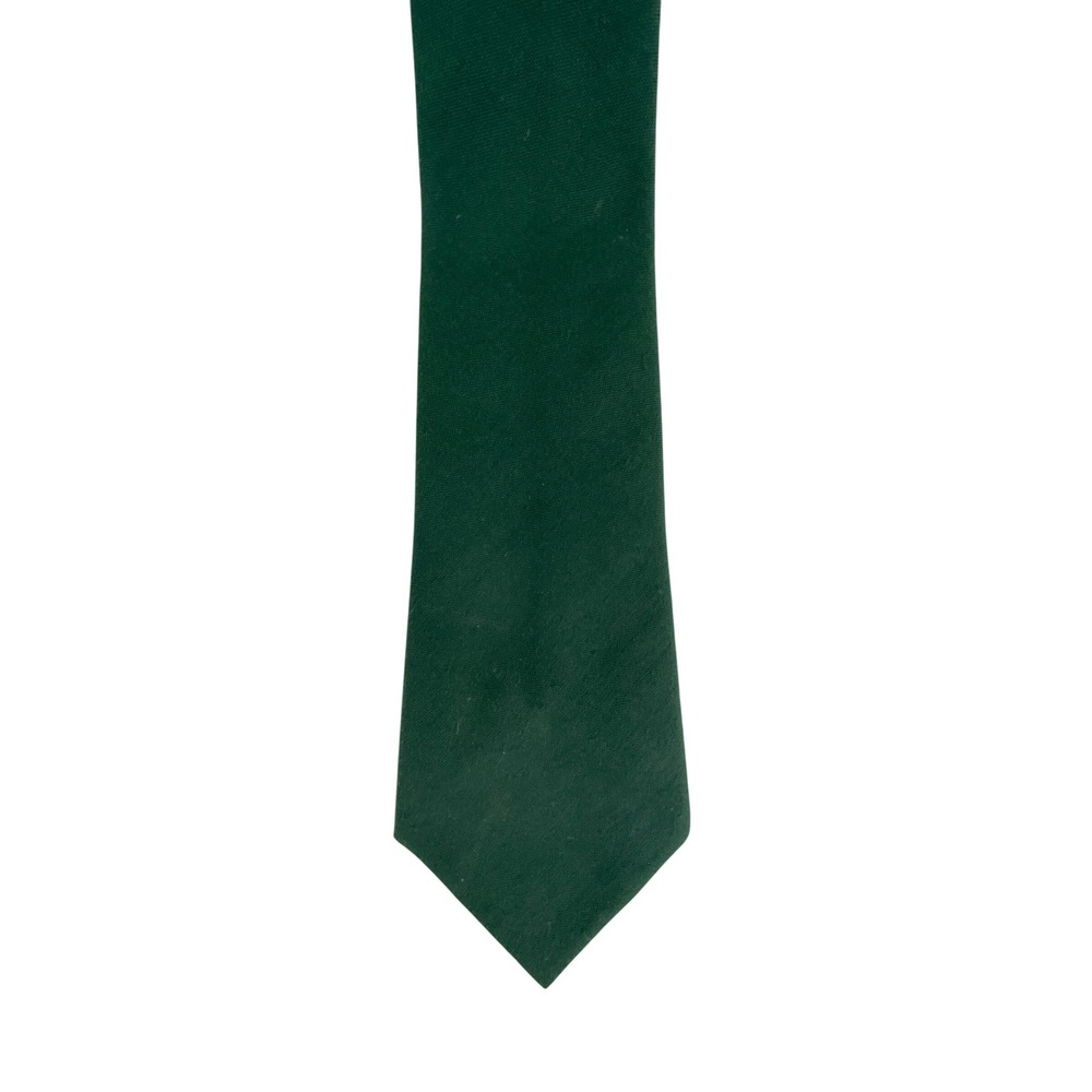 VTG Boy Scouts of America Mens Tie Green Dacron WPL 2831‎ 50's 60's 52.5x3.5